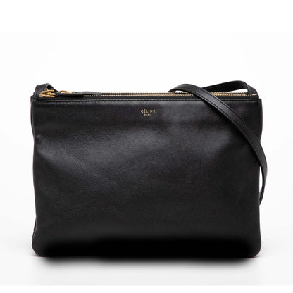 Celine Large Lambskin Trio Crossbody