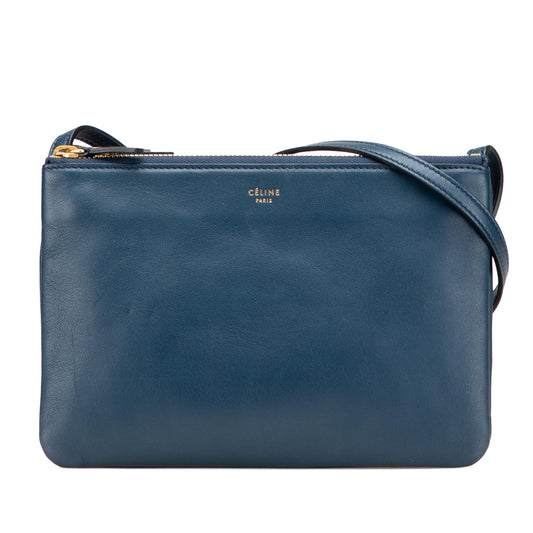 Celine Small Lambskin Trio Crossbody