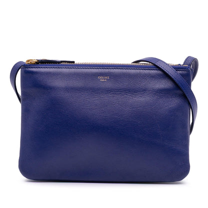 Celine Small Lambskin Trio Crossbody