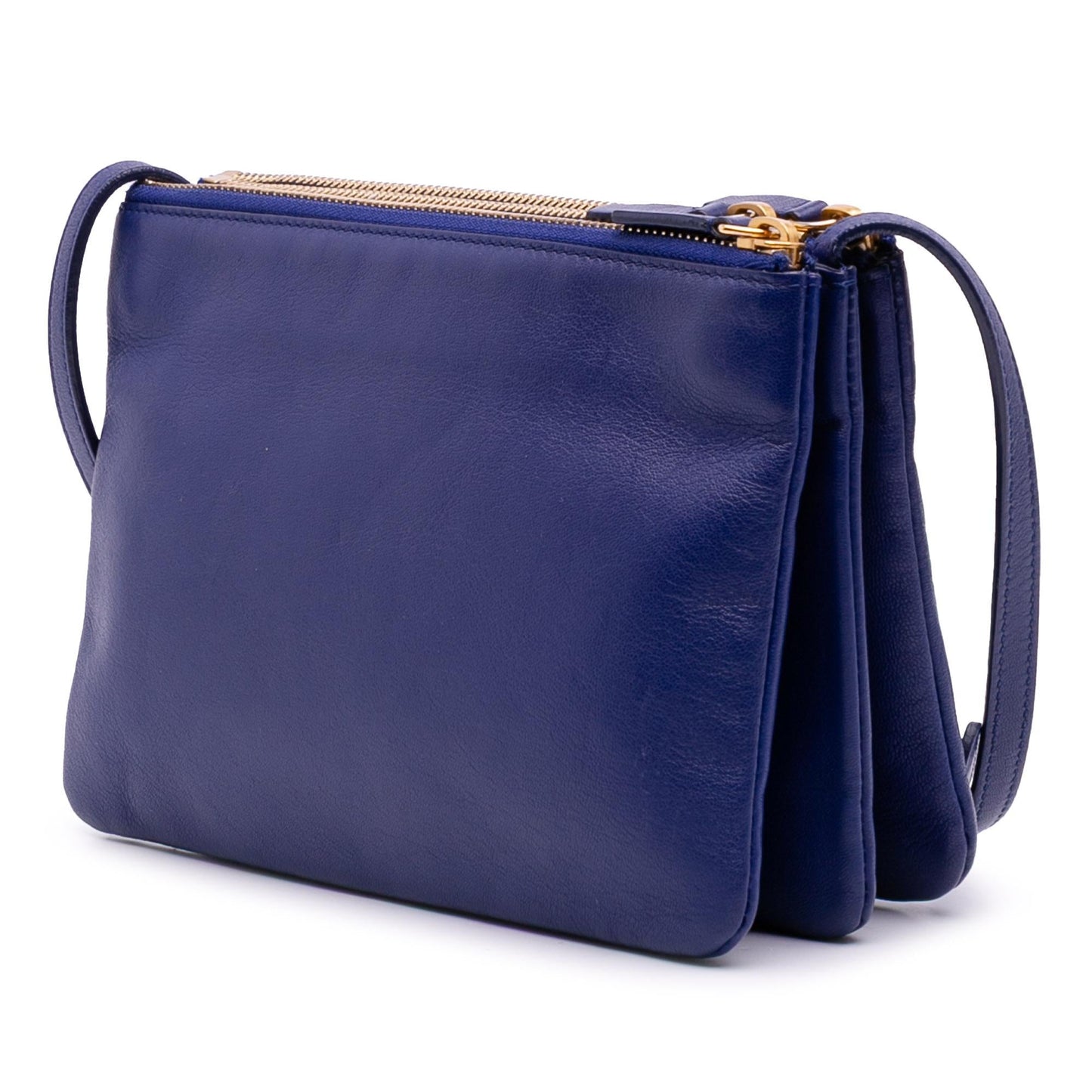 Celine Small Lambskin Trio Crossbody