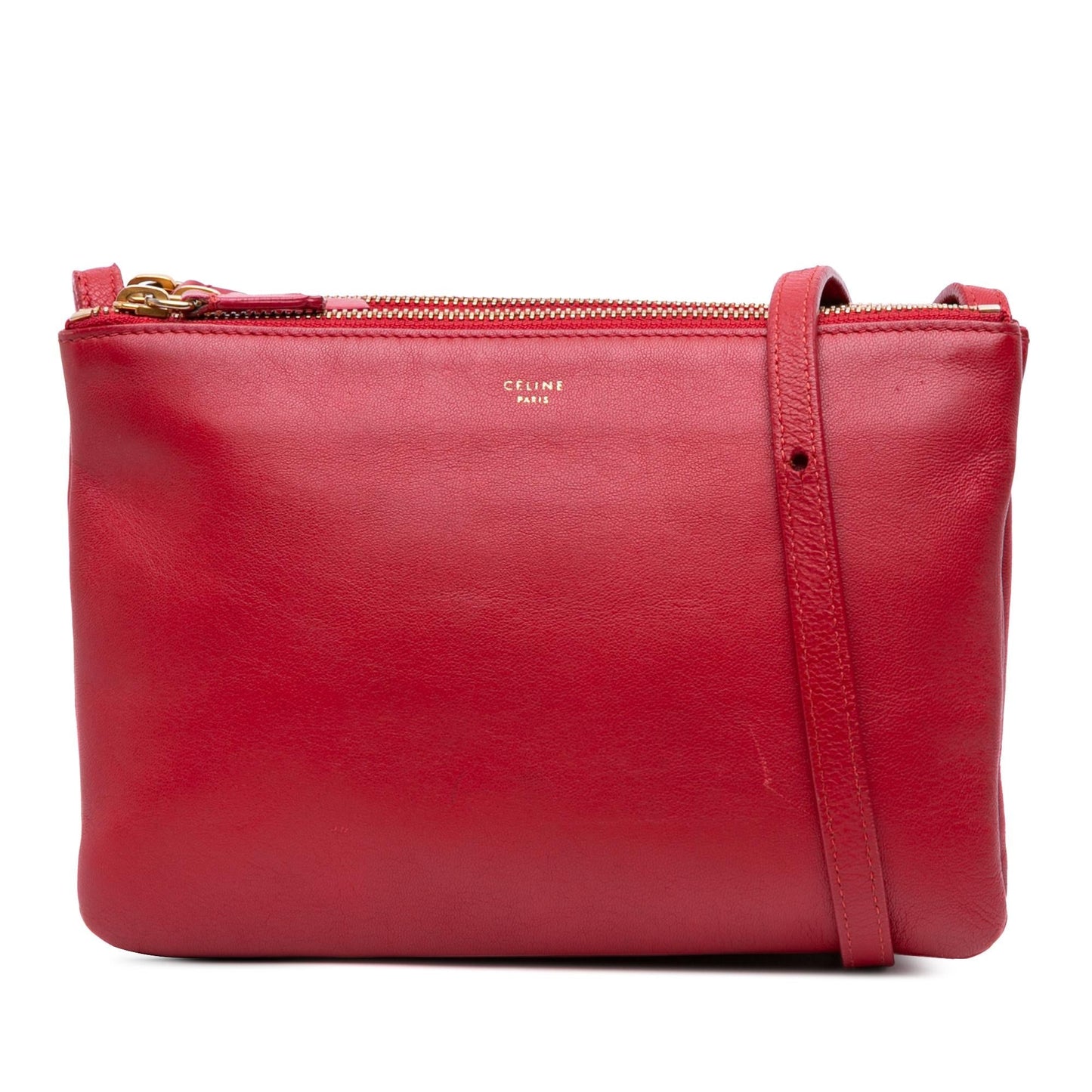 Celine Small Lambskin Trio Crossbody