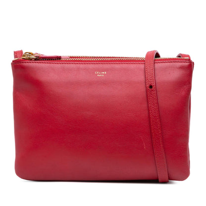 Celine Small Lambskin Trio Crossbody