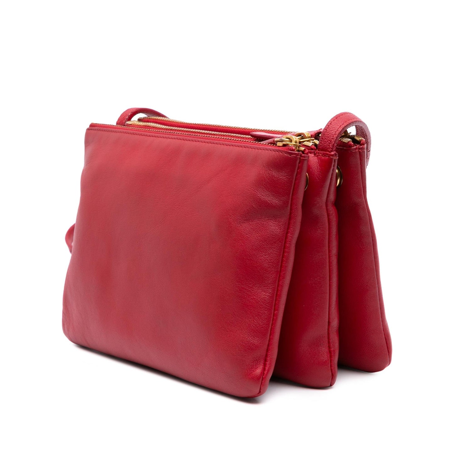 Celine Small Lambskin Trio Crossbody