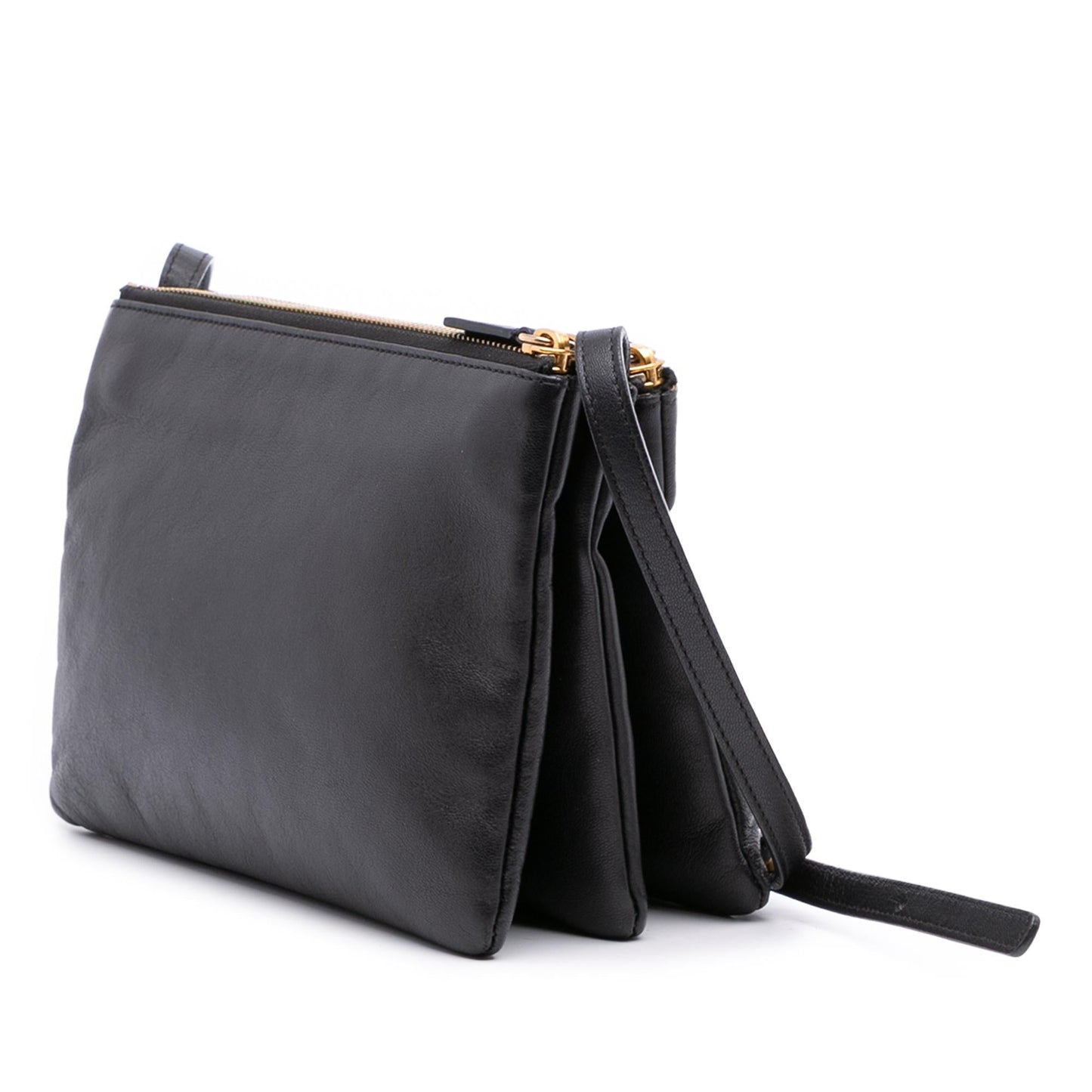 Celine Small Lambskin Trio Crossbody