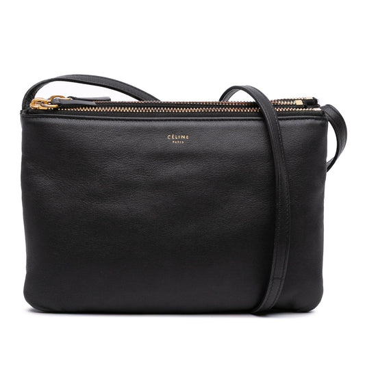 Celine Small Lambskin Trio Crossbody