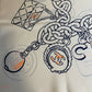 Chanel Logo Print Silk Scarf