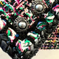CHANEL BLACK MULTICOLOR TWEED TIMELESS JACKET