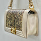 Chanel Boy Metallic Gold Python Flap Bag
