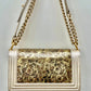 Chanel Boy Metallic Gold Python Flap Bag