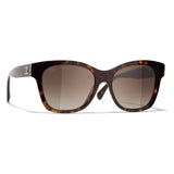 CHANEL CC FAUX PEARL SUNGLASSES