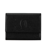 Chanel CC Caviar Bifold Wallet (SHG-o2VjHL)