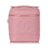 Chanel CC Caviar Leather Vanity Bag (SHG-36629)