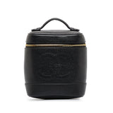 Chanel CC Caviar Vanity Bag (SHG-odlI79)