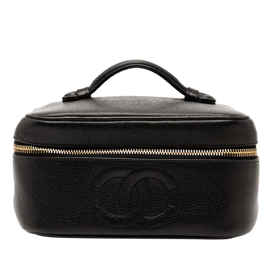 Chanel CC Caviar Vanity Bag
