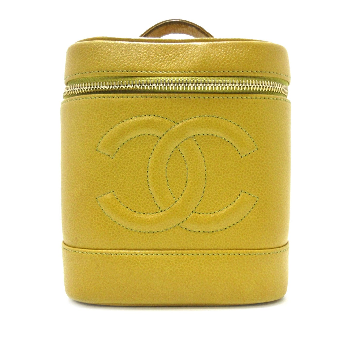 Chanel CC Caviar Vanity Case (SHG-pcfJzn)
