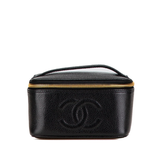 Chanel CC Caviar Vanity Case