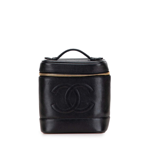 Chanel CC Caviar Vanity Case