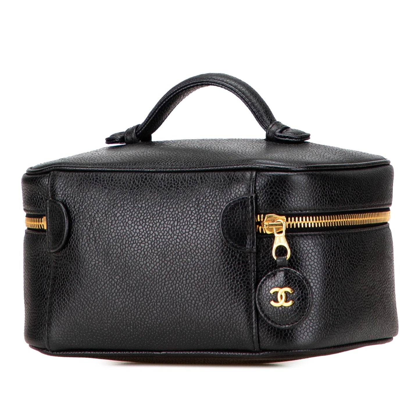 Chanel CC Caviar Vanity Case