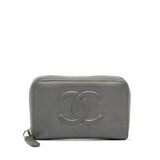 Chanel CC Caviar Zip Coin Pouch