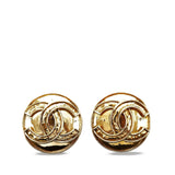 Chanel CC Clip-On Earrings (SHG-WXUF7S)