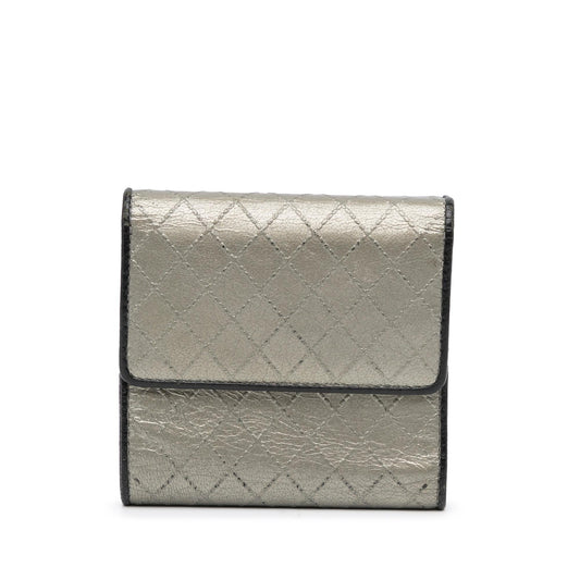 Chanel CC Compact Trifold Wallet (SHG-62FvVv)