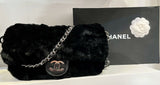 Chanel Faux Fur Flap Bag