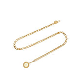 Chanel CC Medallion Chain-Link Belt - 38 / 96.00 (SHG-KLejGi)