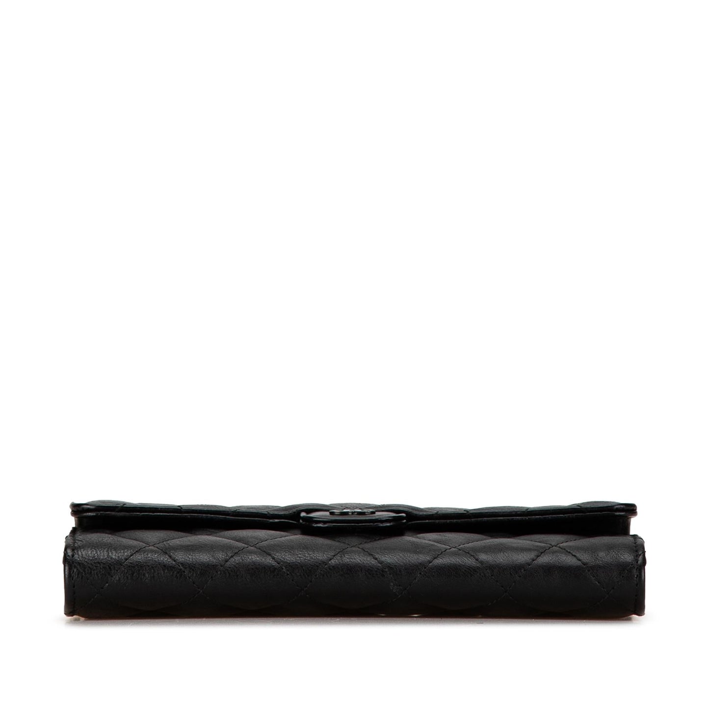 Chanel CC Quilted Lambskin Flap Continental Wallet