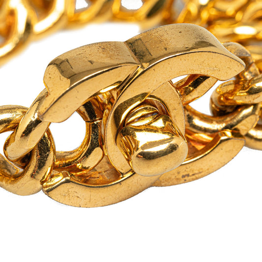 Chanel CC Turnlock Chain Bracelet (SHG-b6B4kT)