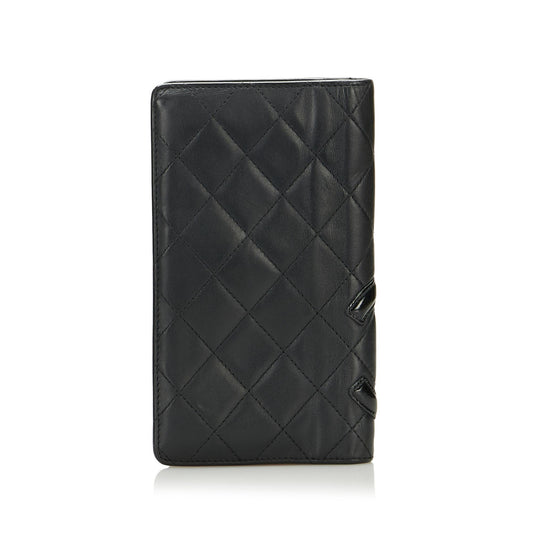 Chanel Cambon Ligne Bifold Wallet (SHG-bX3mKd)