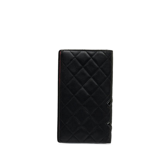 Chanel Cambon Ligne Bifold Wallet (SHG-wRQENT)