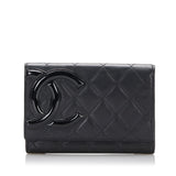 Chanel Cambon Ligne Flap Wallet (SHG-HwZSZR)