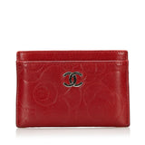 Chanel Camellia Card Holder (SHG-36027)