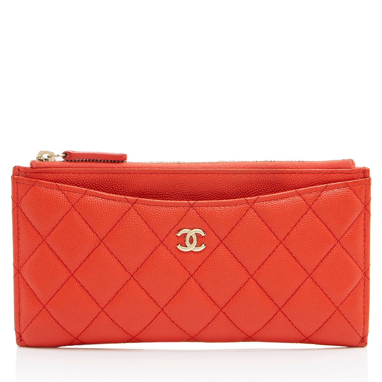 Chanel Caviar Leather Classic Pouch Wallet