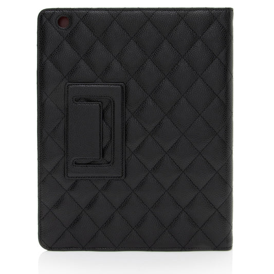 Chanel Caviar Leather iPad Case