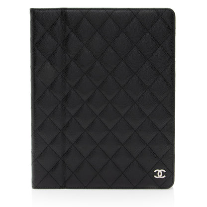 Chanel Caviar Leather iPad Case
