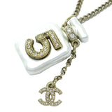 Chanel Chanel No.5 Perfume Bottle Necklace (SHG-47LFhF)