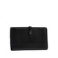 Chanel Coco Button Leather Long Wallet (SHG-Usp4W4)