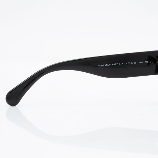 Chanel Crystal CC Shield Sunglasses