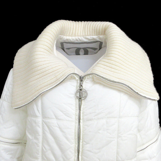 CHANEL 00A CC Button Down Jacket