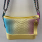 CHANEL CC PYTHON GABRIELLE HOBO BAG IN YELLOW MULTICOLOR