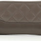 CHANEL QUILTED AGED CALFSKIN SMALL GABRIEL ZIPPY WALLET