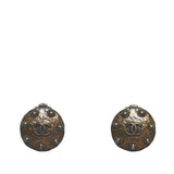 Chanel Gold-Tone Clip-On CC Earrings (SHG-GUWEtm)