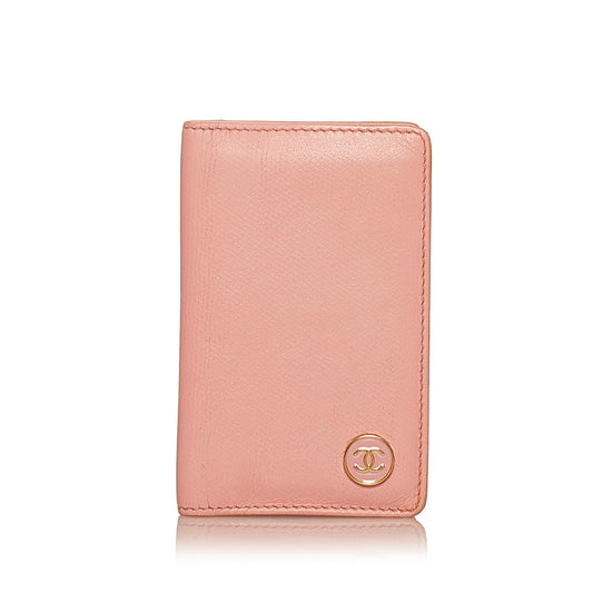 Chanel Leather Card Holder (SHG-29497)