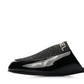 CHANEL PATENT MULES SLIDES