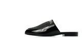 CHANEL PATENT MULES SLIDES