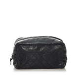 Chanel Matelasse Lambskin Leather Pouch (SHG-29113)
