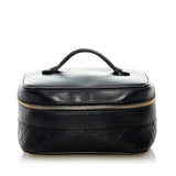 Chanel Matelasse Lambskin Leather Vanity Bag (SHG-32648)