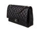 CHANEL CLASSIC BLUE MAXI DOUBLE FLAP BAG