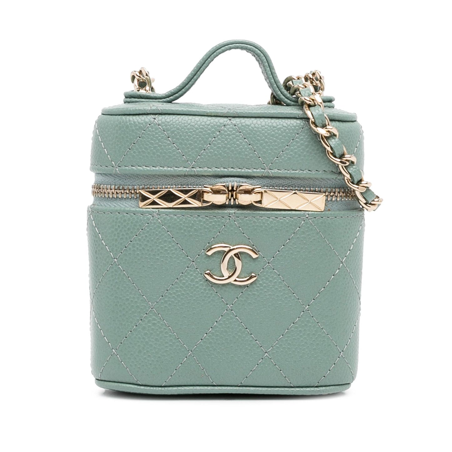 Chanel Mini CC Caviar Vanity Case